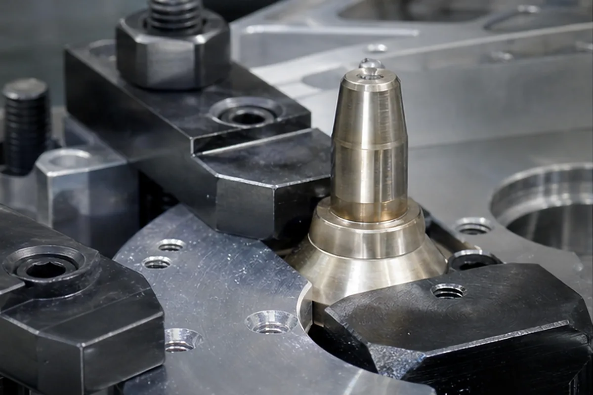 CNC machined parts and process setup for Aerospace Related Components