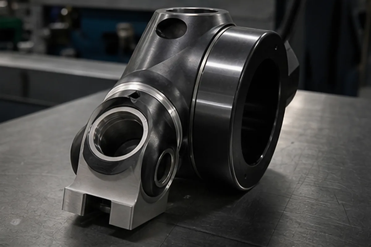 CNC machined parts and process setup for Blog