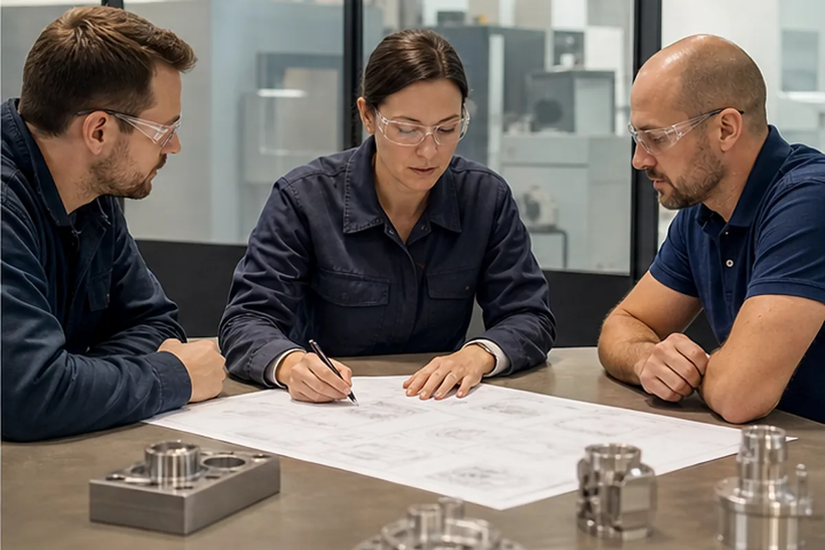 CNC RFQ drawing review setup for CNC Drawing Review Checklist