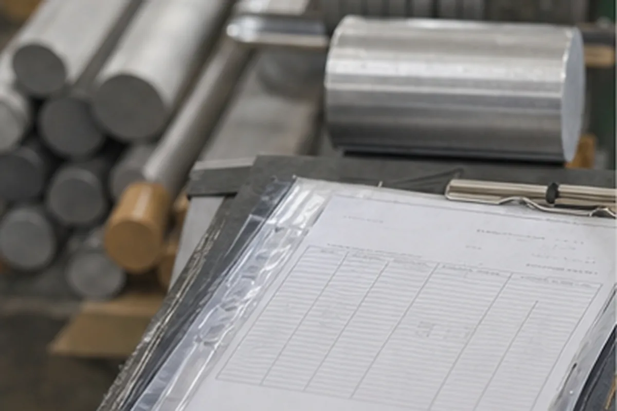 CNC part inspection setup for CNC Machining Design Guide