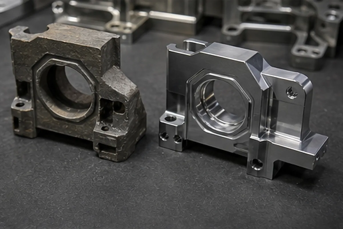 CNC machined parts and process setup for CNC Machining Design Guide