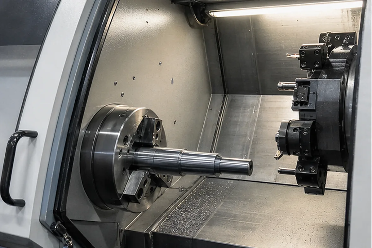 CNC part inspection setup for CNC Machining Glossary