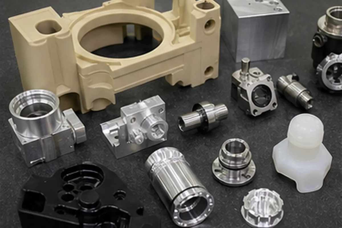 CNC machined parts and process setup for CNC Machining