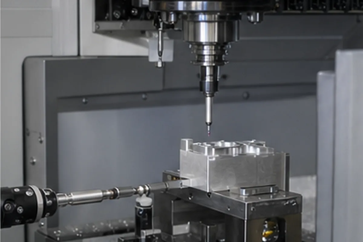 CNC part inspection setup for CNC Machining Tolerances