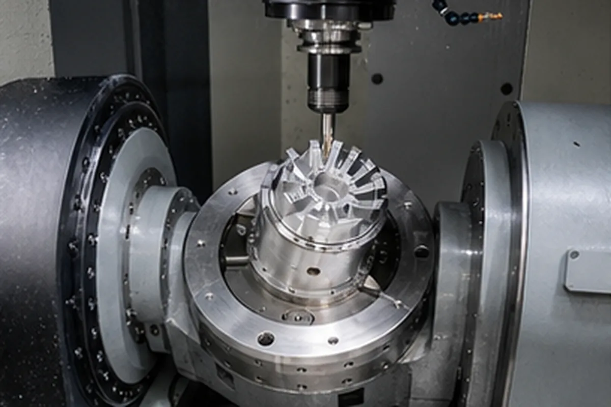 CNC machined parts and process setup for CNC Material Selection Guide
