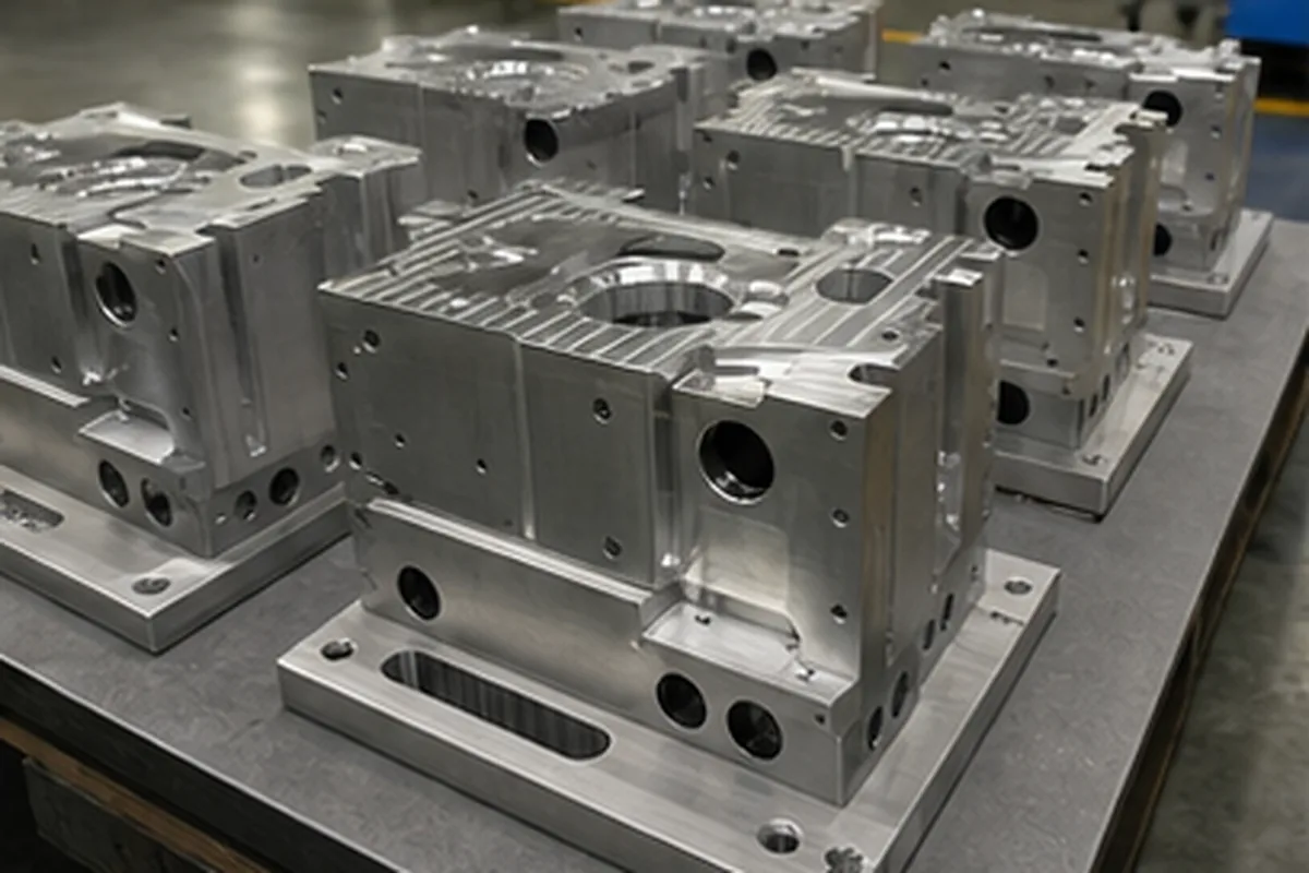 CNC machined parts and process setup for CNC Milling