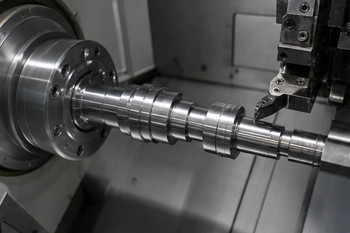 CNC part inspection setup for CNC Part Assembly
