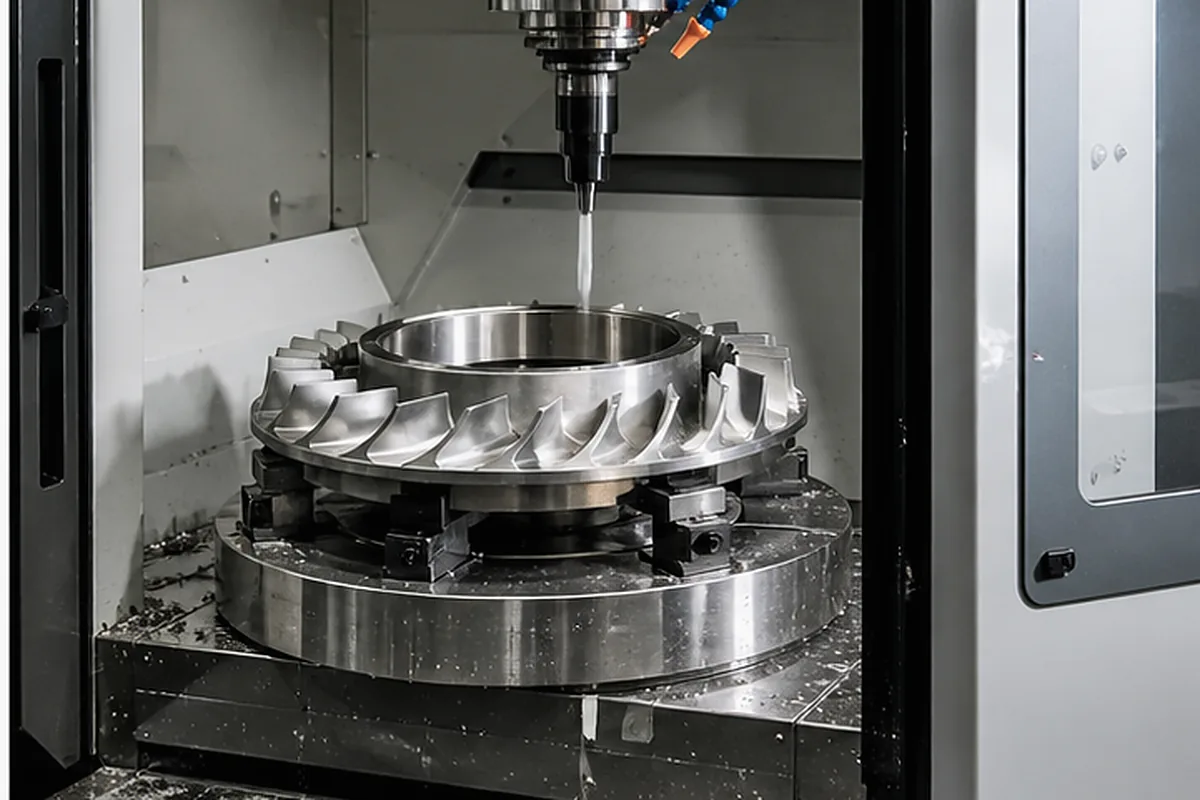CNC part inspection setup for CNC Sample Approval Process
