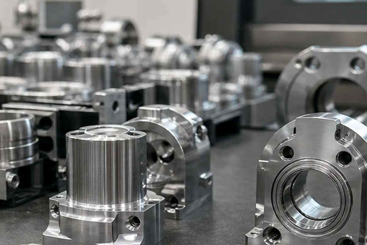 Inspection setup for a CNC turned part