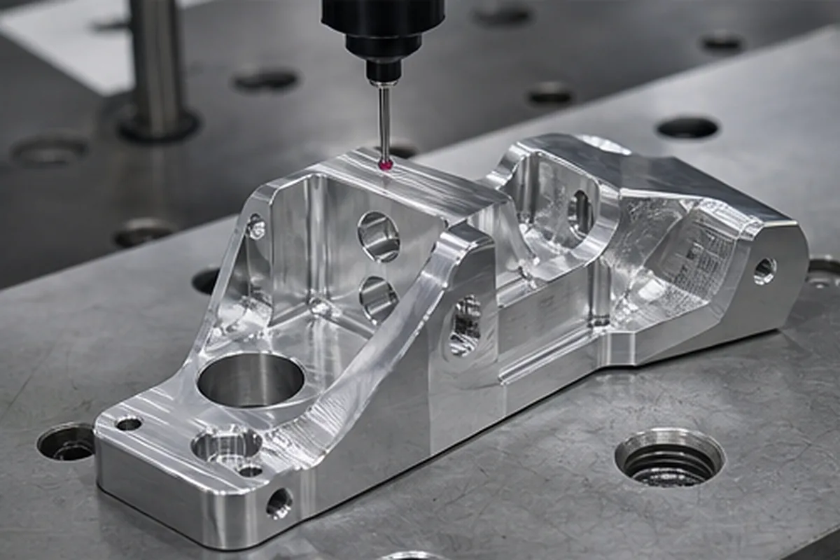 CNC machined parts and process setup for Designing For 3 Axis Machining