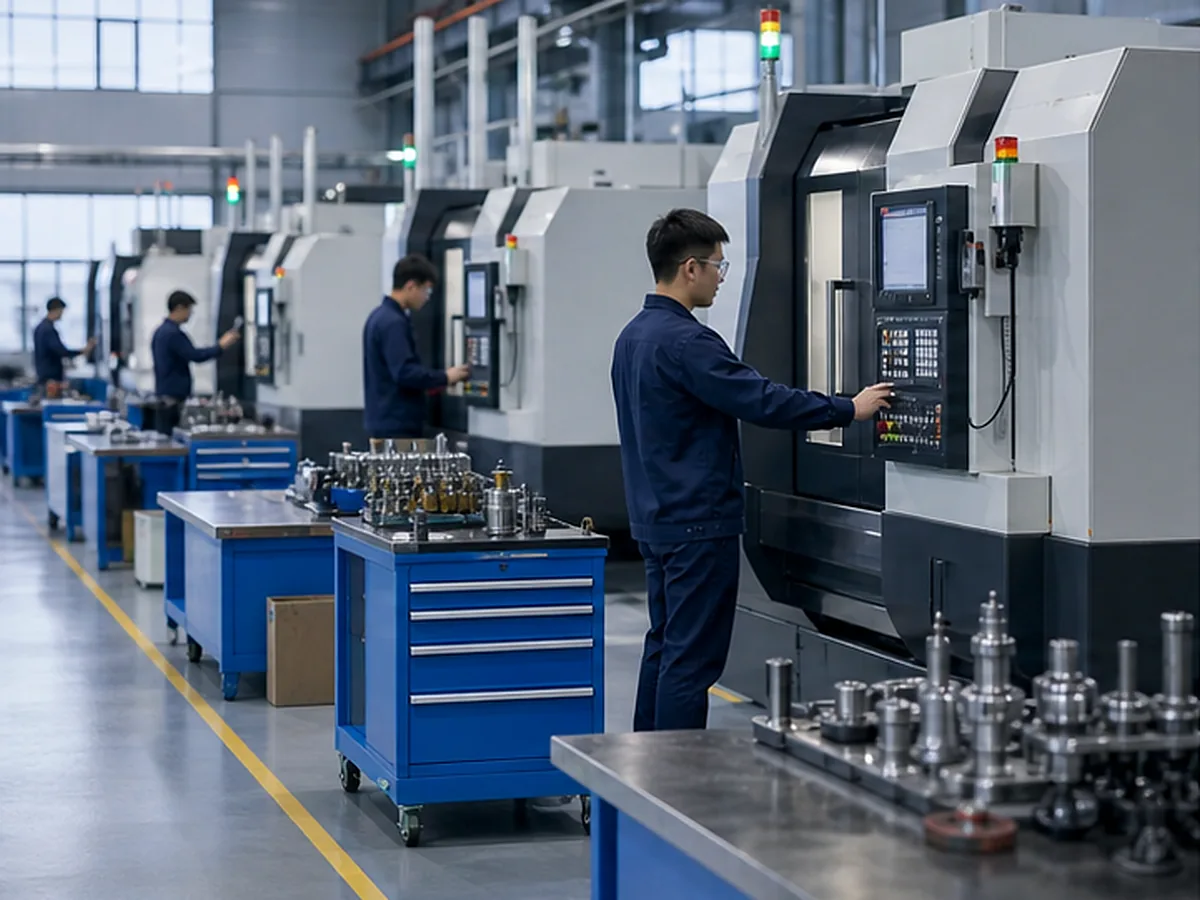 CNC machining workshop overview for Flatness And Parallelism