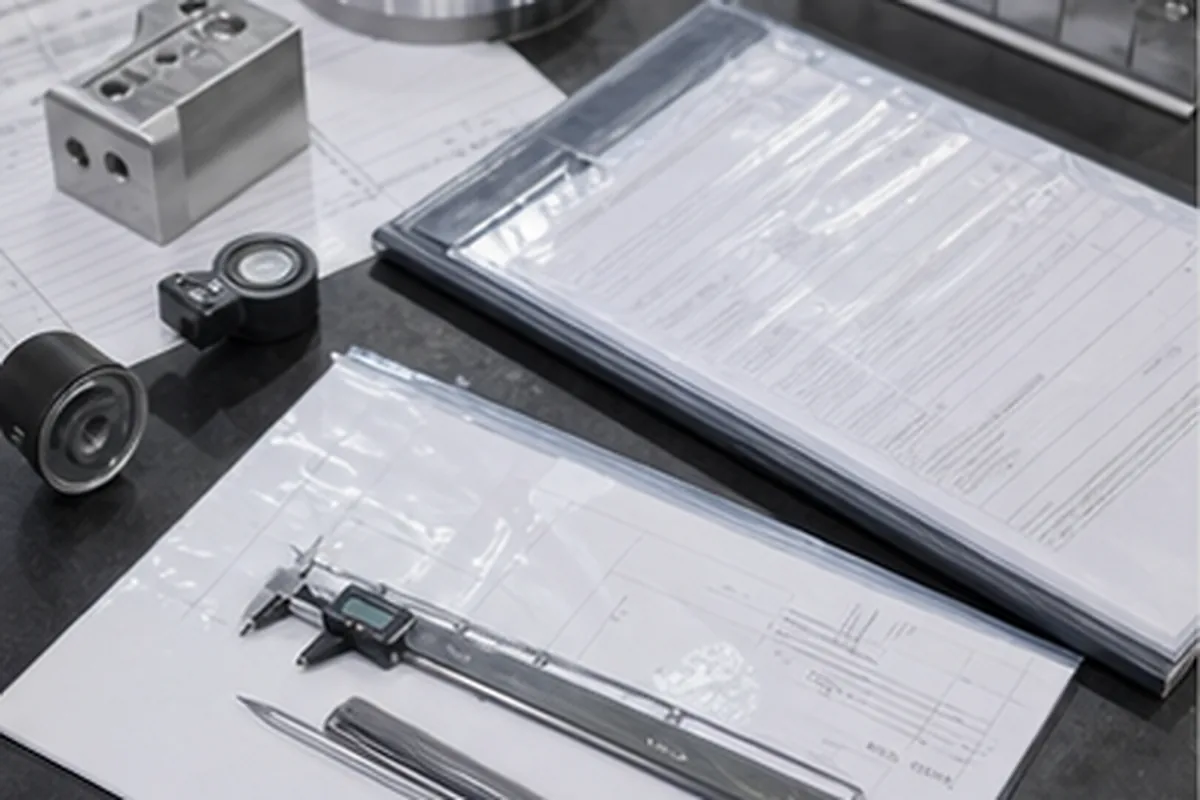 CNC part inspection setup for GD&T For CNC Machined Parts