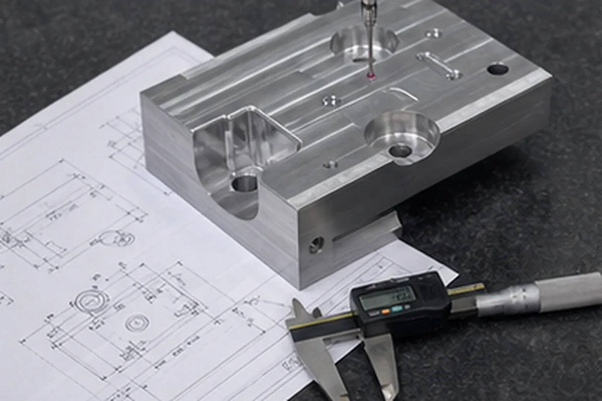 CNC machined parts and process setup for How It Works