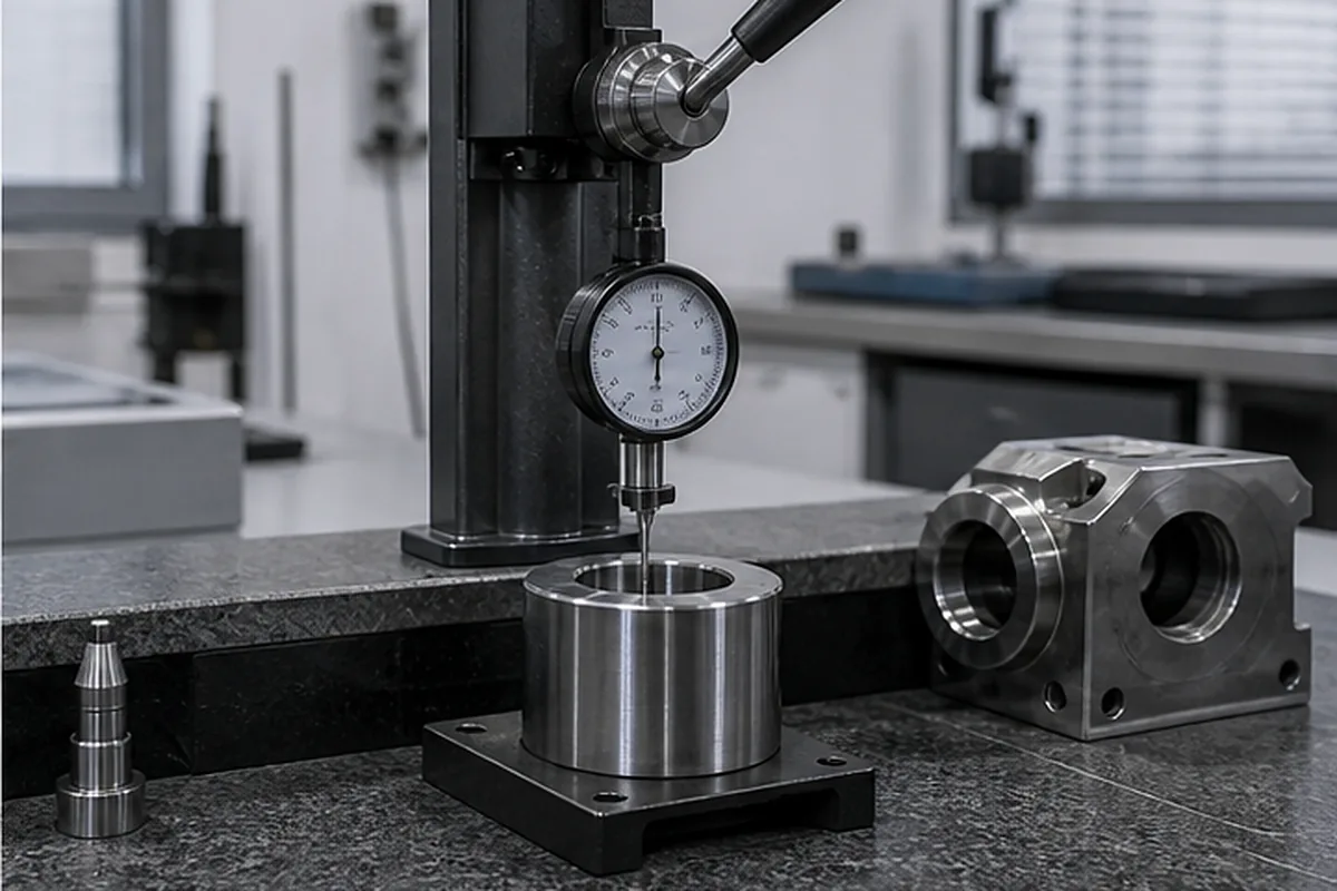 CNC machined parts and process setup for How Material Hardness Affects CNC Machining Cost