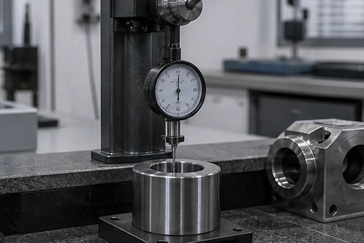 CNC part inspection setup for How To Read A CNC Dimensional Inspection Report