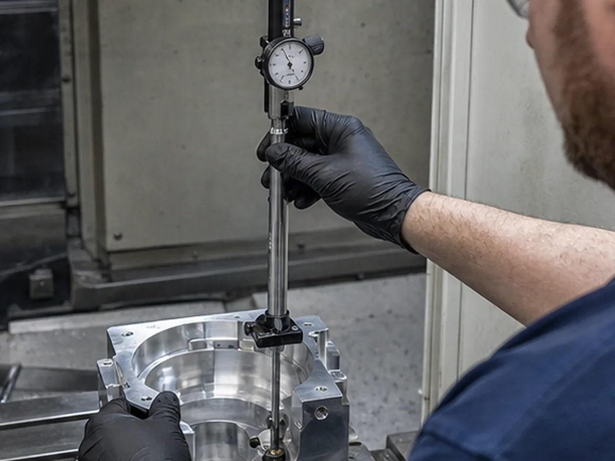 CNC machining workshop overview for In Process Inspection
