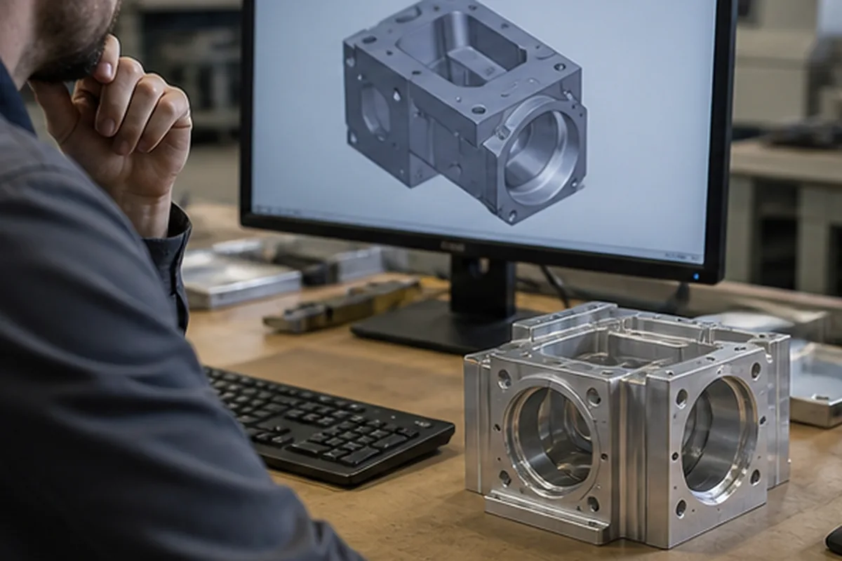 CNC machined parts and process setup for Oil Gas Equipment