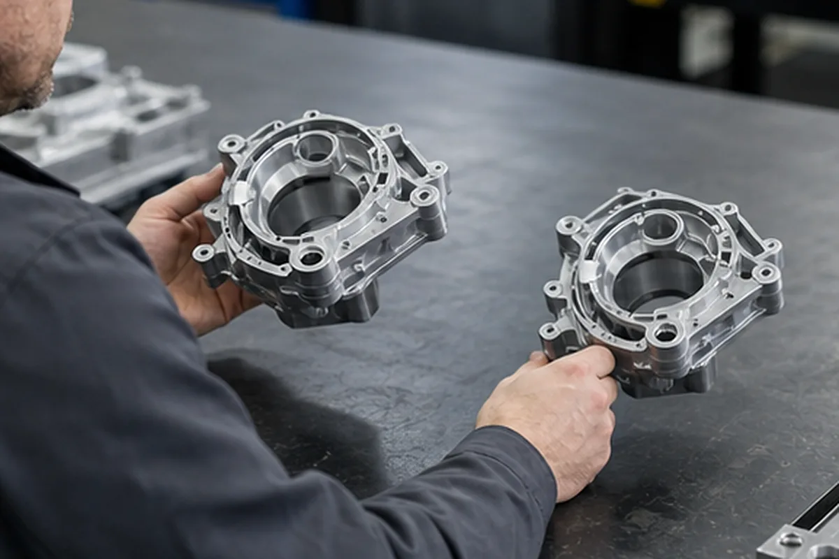 CNC machined parts and process setup for Optical Equipment