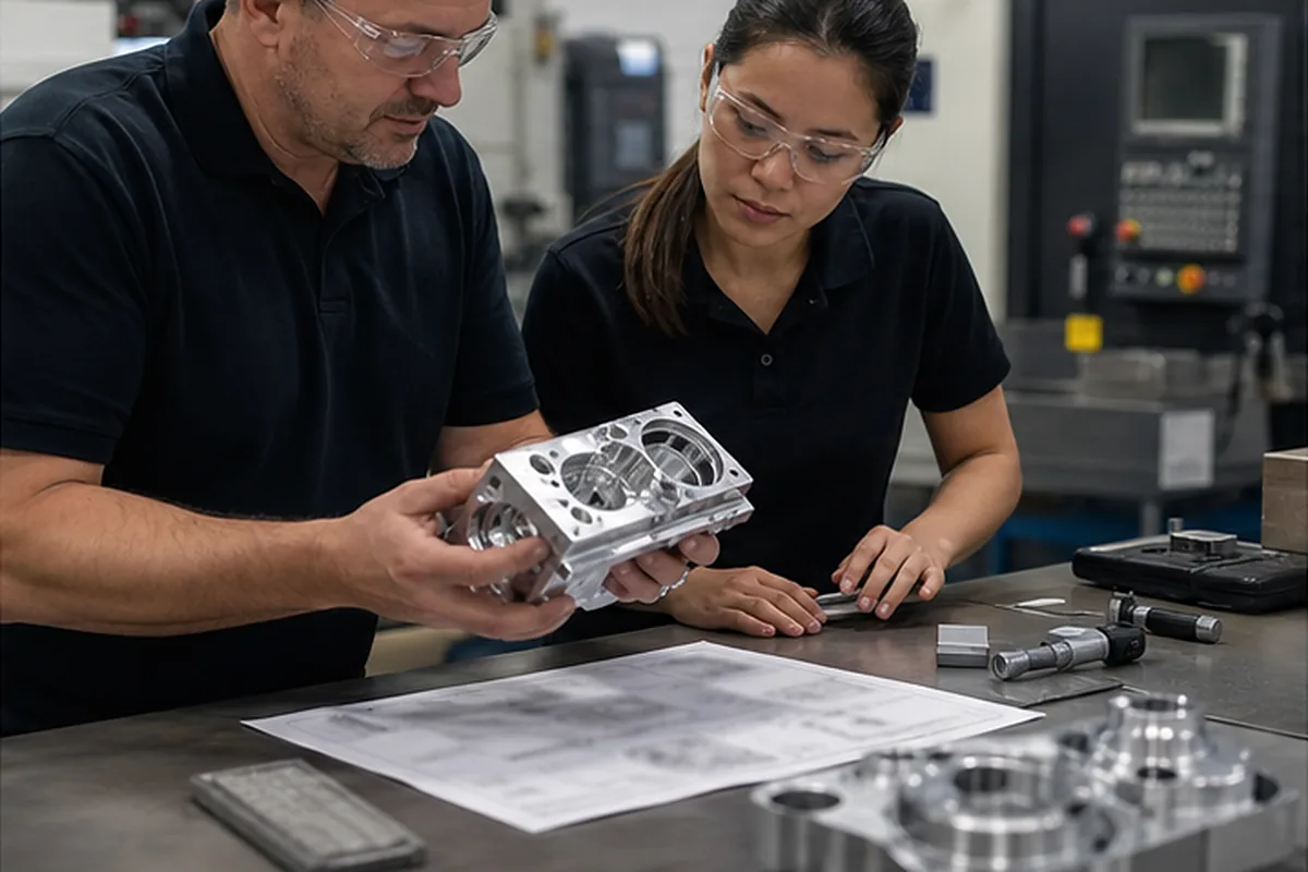 CNC machined parts and process setup for Plate Vs Bar Vs Forging For CNC Parts