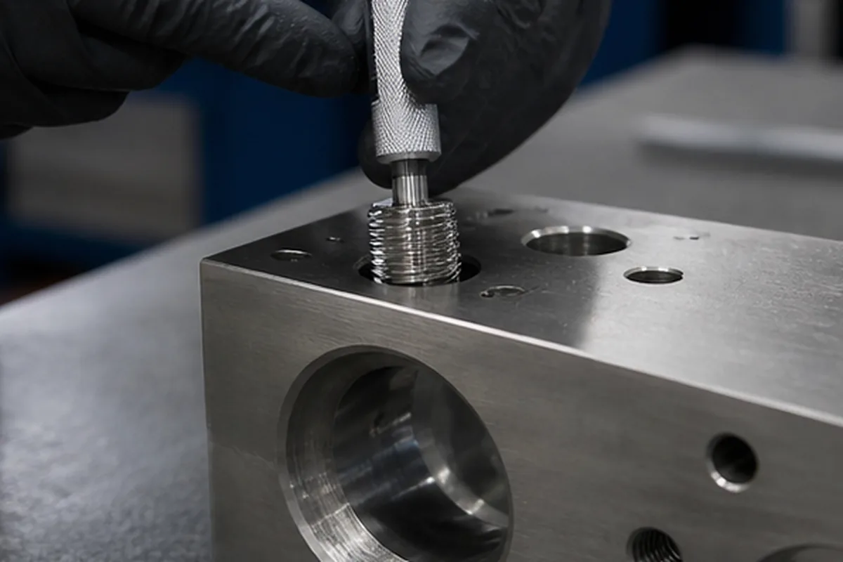 CNC part surface finishing setup for Powder Coating