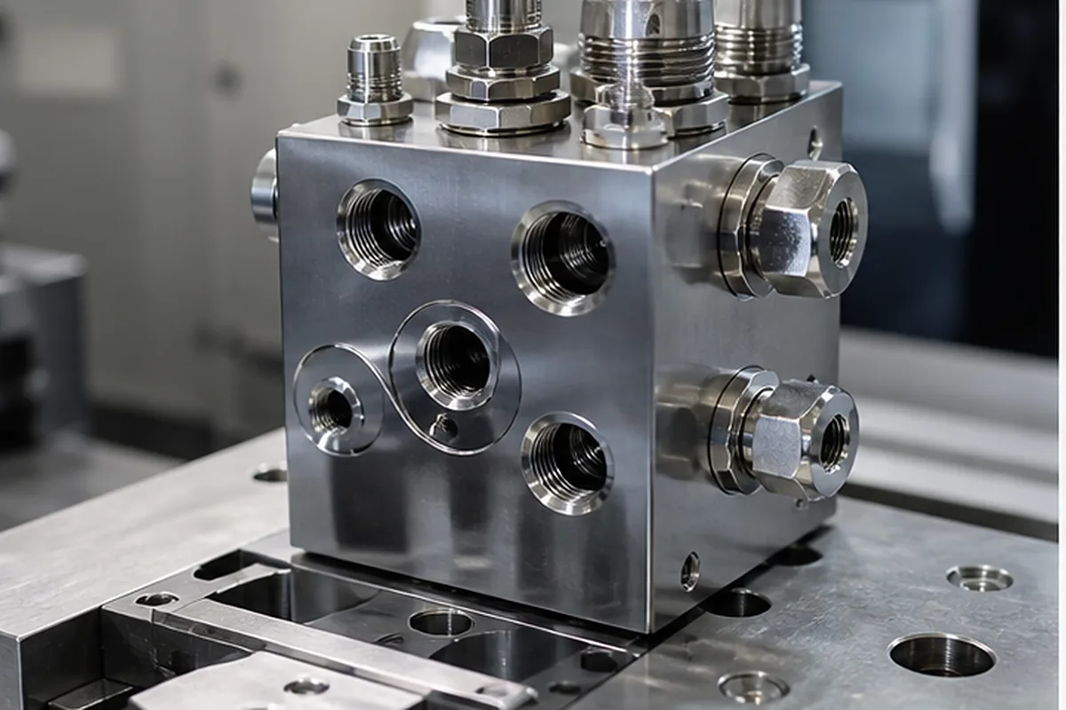 CNC machined parts and process setup for Precision Turned Shaft Case Study