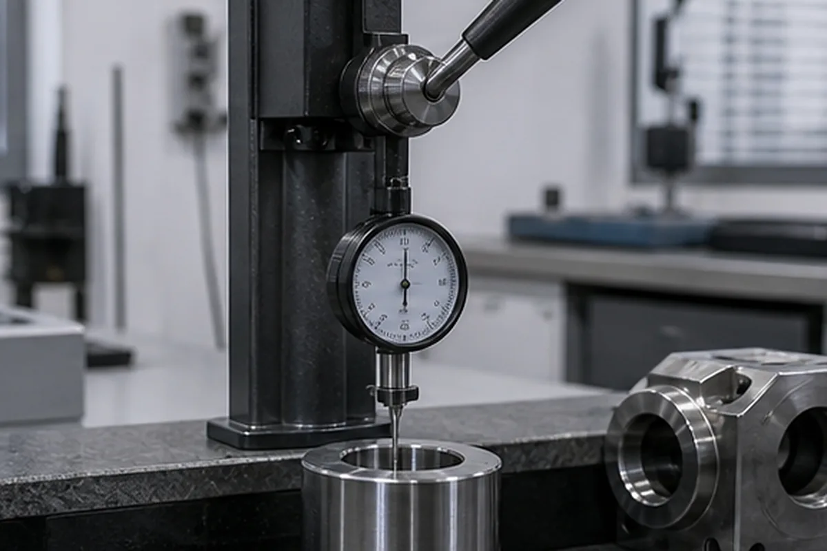 CNC part inspection setup for Profile Tolerance For CNC Machined Parts