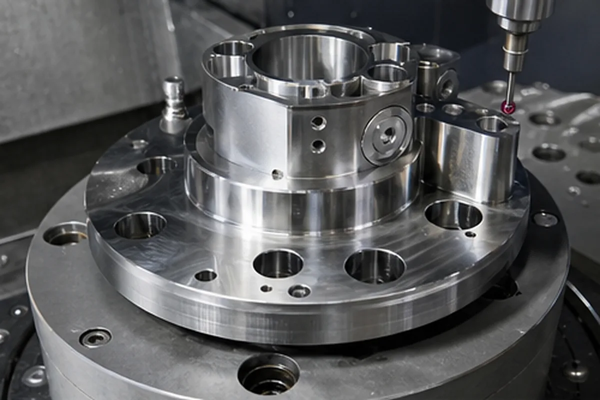 CNC machined parts and process setup for Prototype Vs Production CNC Machining