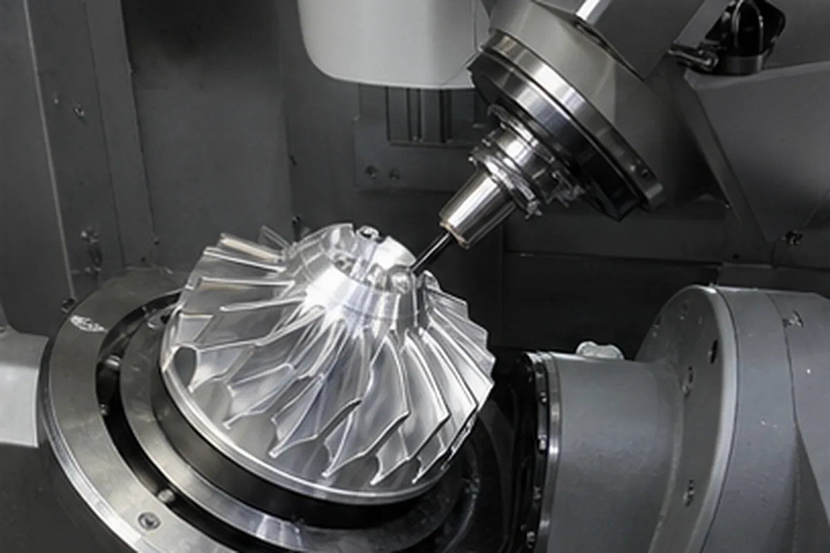 CNC machined parts and process setup for Resources