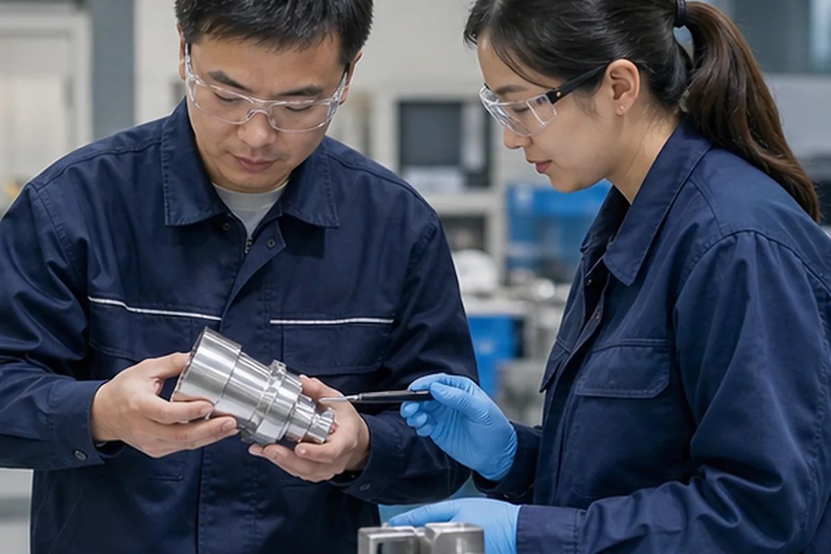 CNC machined parts and process setup for Seven Design Changes That Reduce CNC Machining Cost