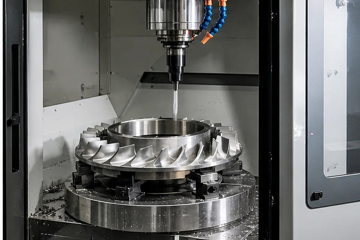 CNC part inspection setup for Shipping Export Guide