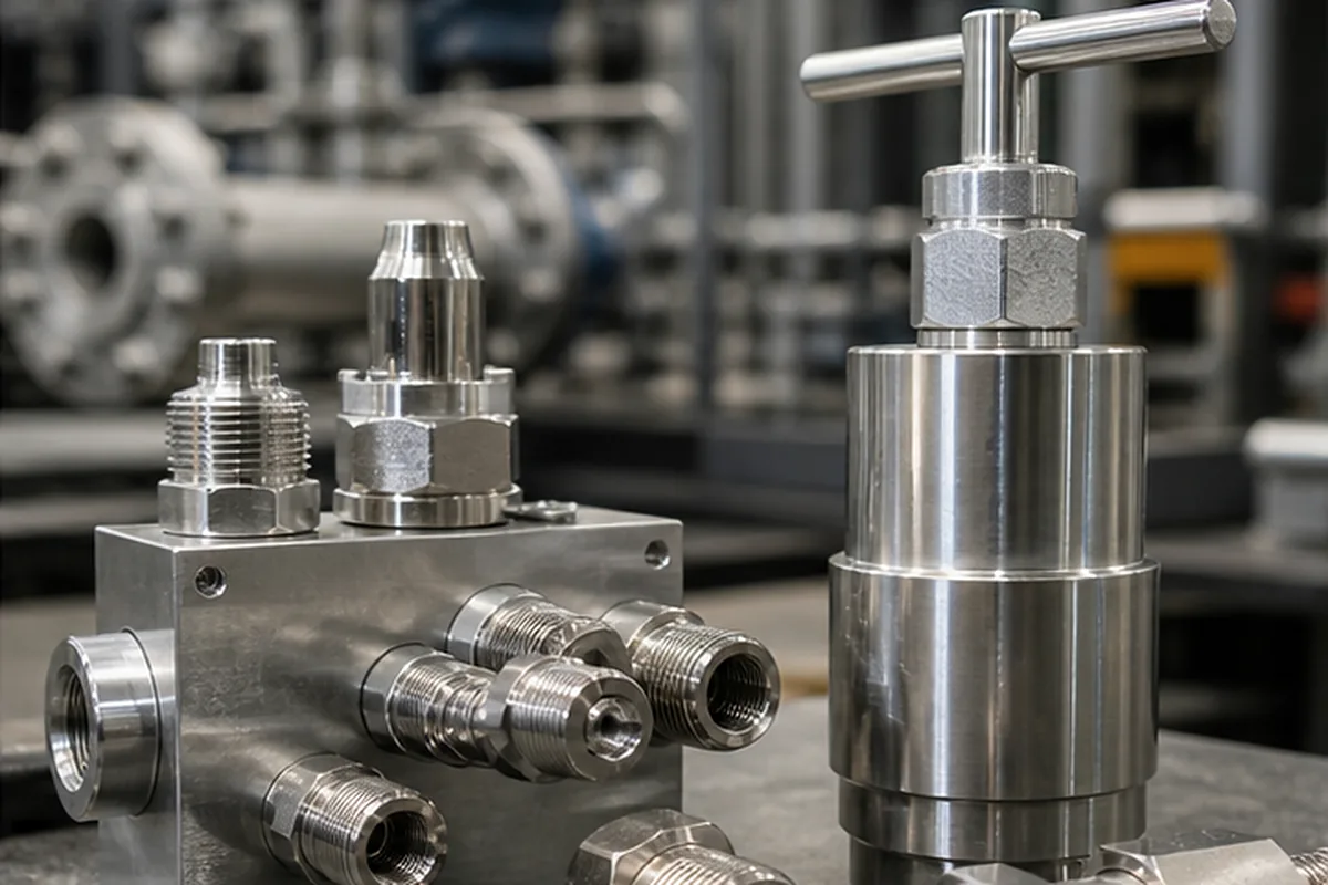 CNC part inspection setup for Stainless Steel Passivation